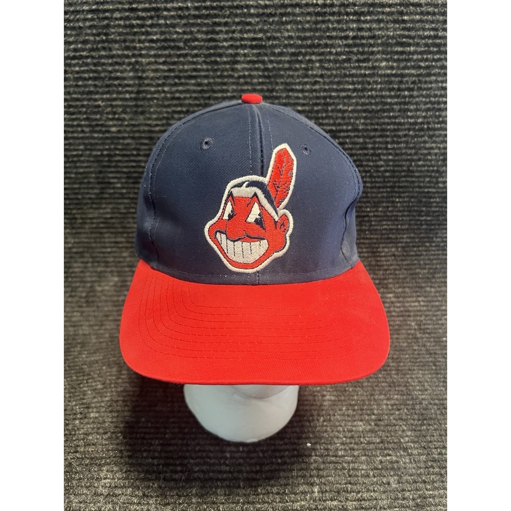 Cleveland Indians Vintage‎ Adjustable Snap Back Competitor Logo Cap Hat MLB